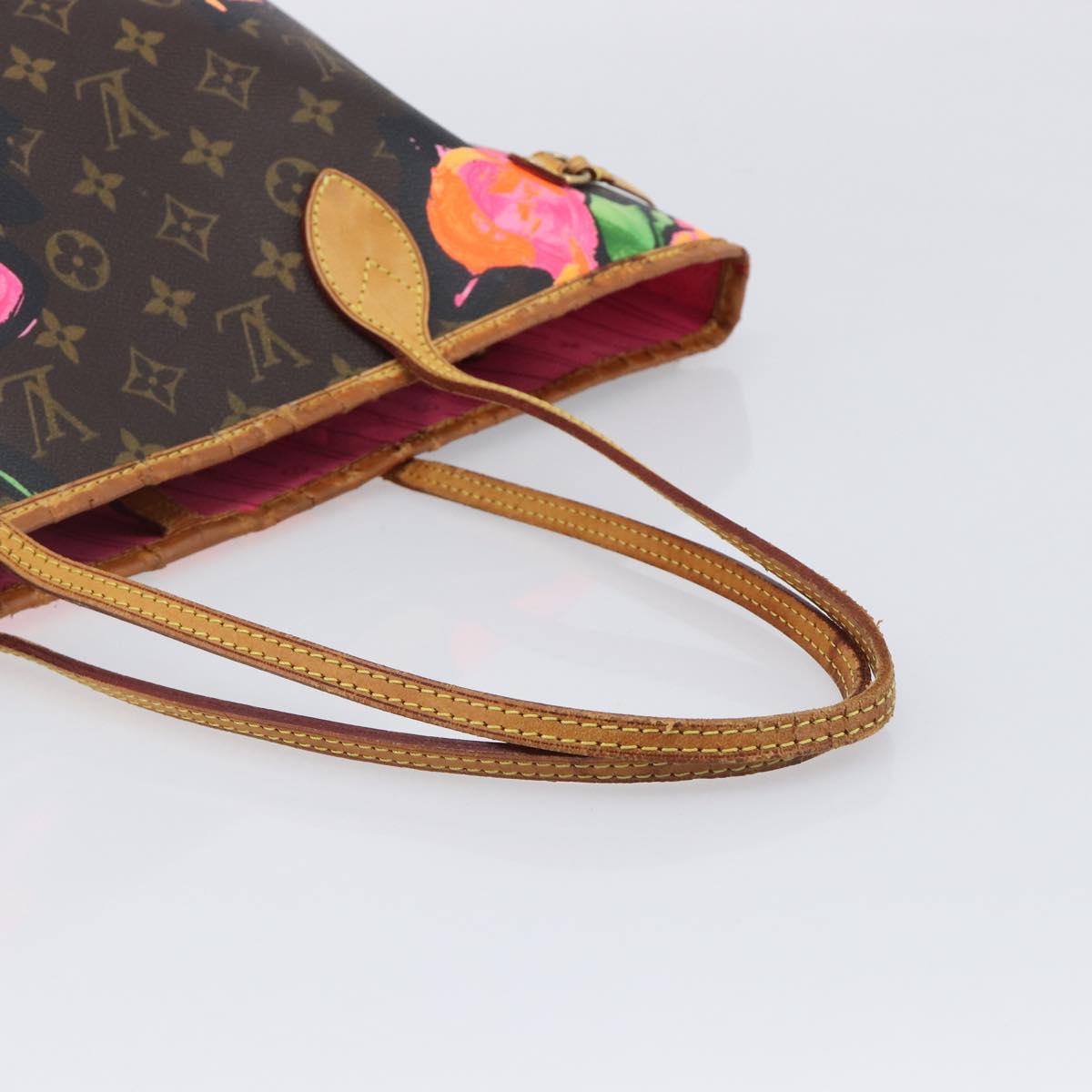 LOUIS VUITTON Monogram Rose Neverfull MM Tote Bag M48613 LV Auth bs37433