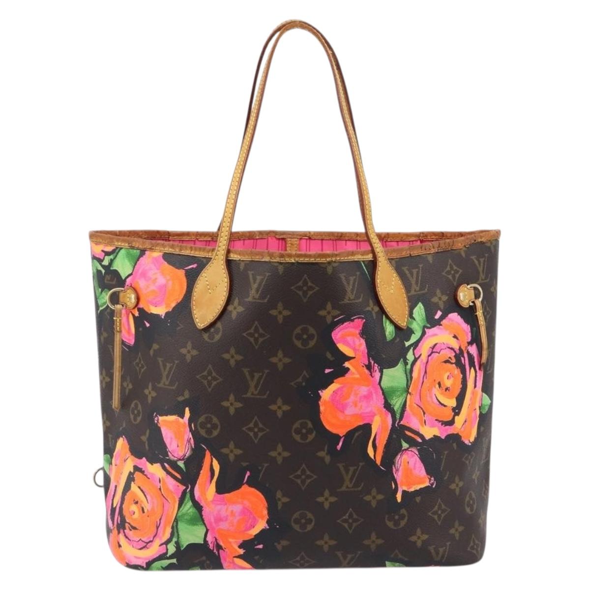 LOUIS VUITTON Monogram Rose Neverfull MM Tote Bag M48613 LV Auth bs37433