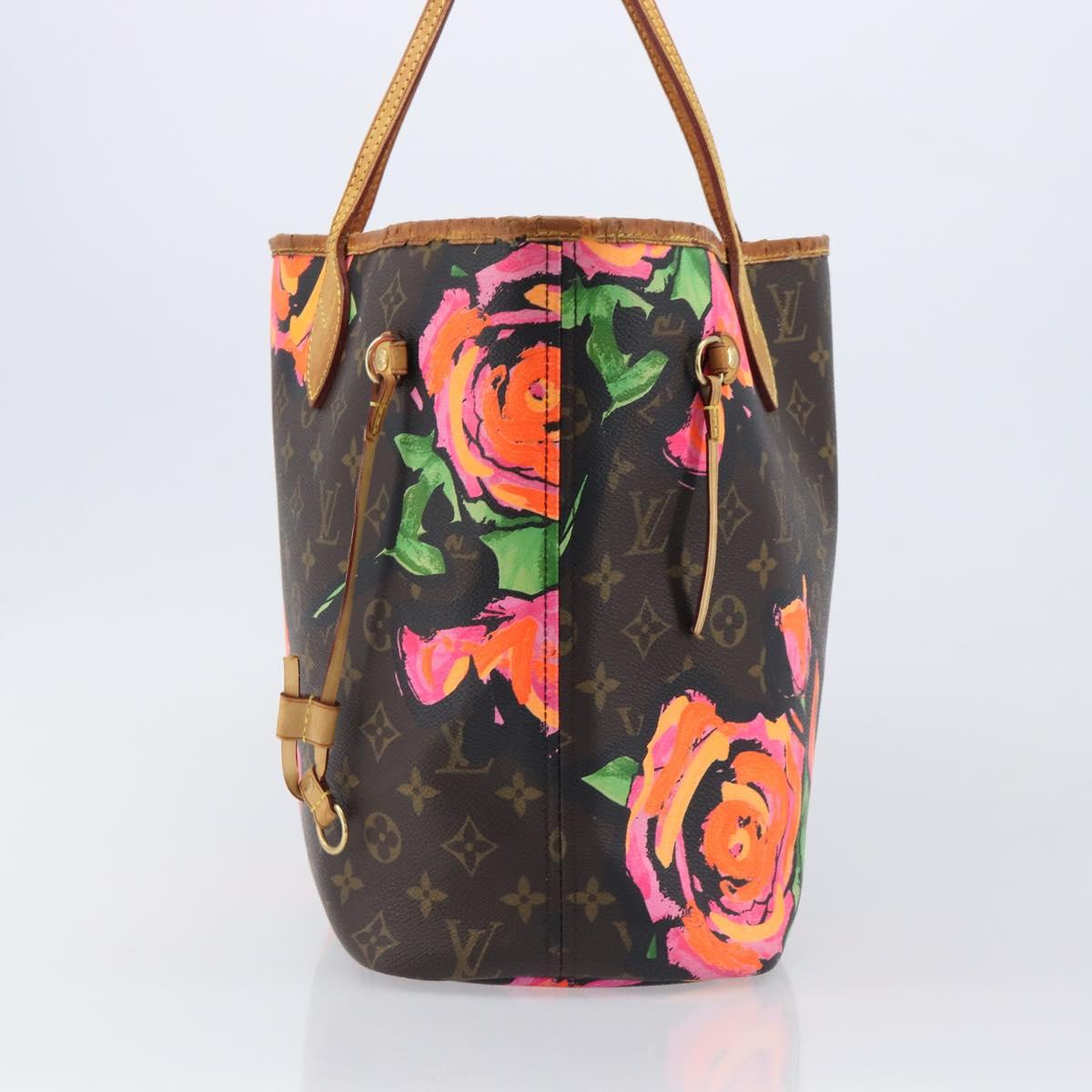 LOUIS VUITTON Monogram Rose Neverfull MM Tote Bag M48613 LV Auth bs37433