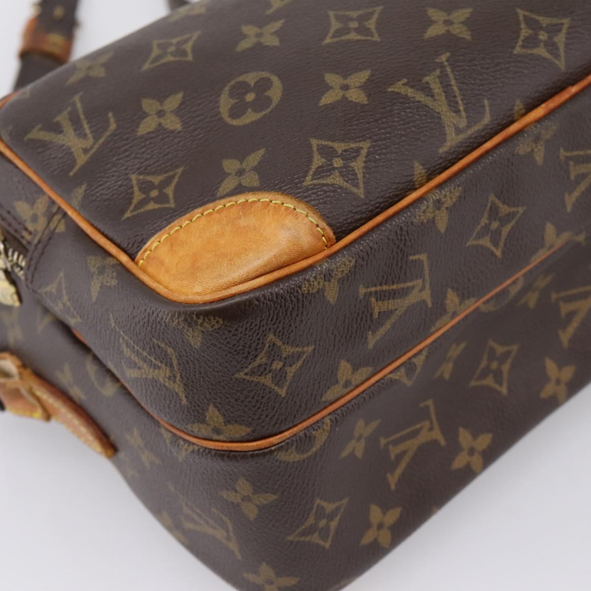 LOUIS VUITTON Monogram Nile Shoulder Bag M45244 LV Auth bs37459