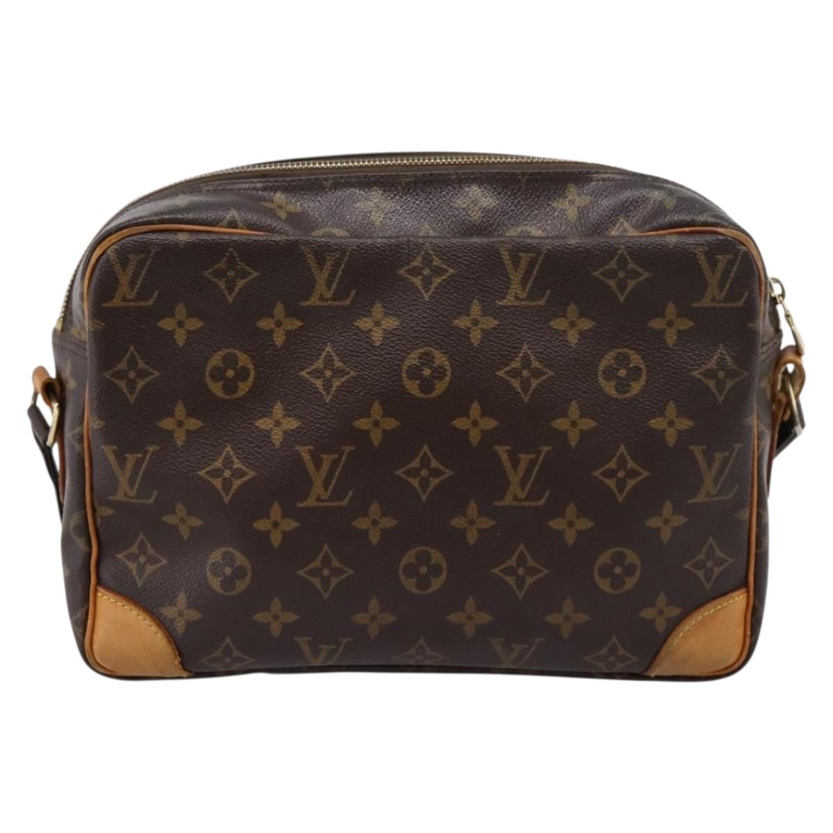 LOUIS VUITTON Monogram Nile Shoulder Bag M45244 LV Auth bs37459