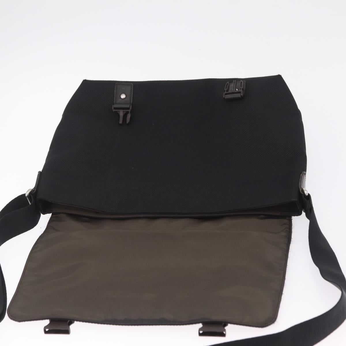 LOUIS VUITTON Damier Geant Roux Shoulder Bag Black M93079 LV Auth bs37464