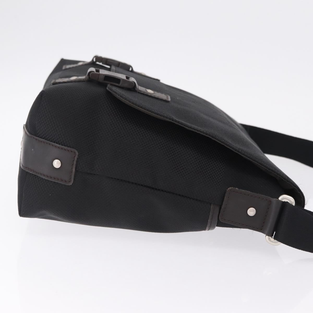 LOUIS VUITTON Damier Geant Roux Shoulder Bag Black M93079 LV Auth bs37464