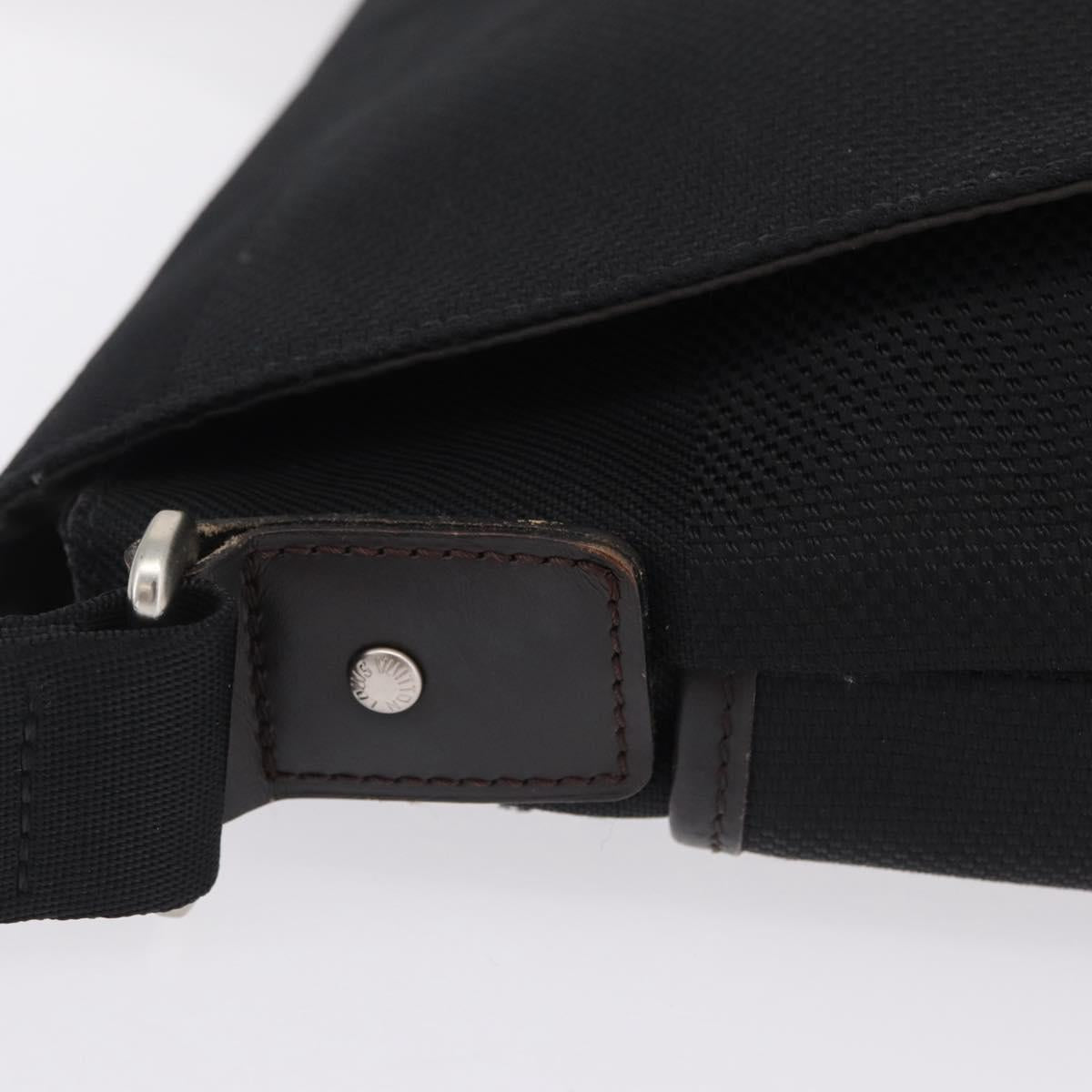 LOUIS VUITTON Damier Geant Roux Shoulder Bag Black M93079 LV Auth bs37464