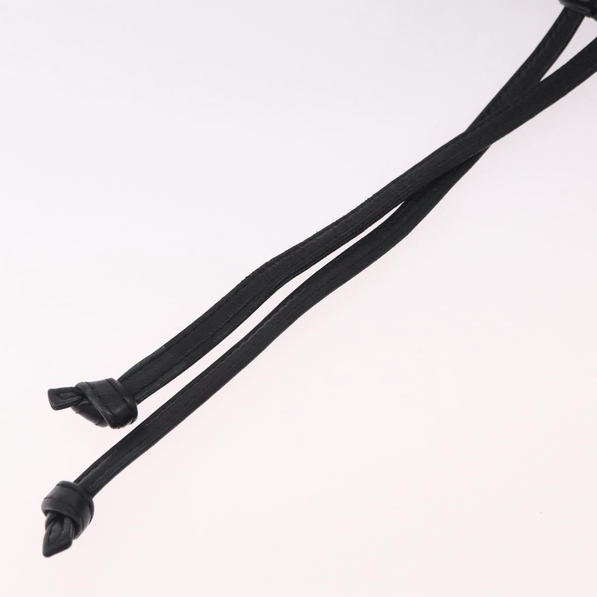 CHANEL Matelasse Chain Shoulder Bag Patent Leather Black Gold CC Auth bs37475