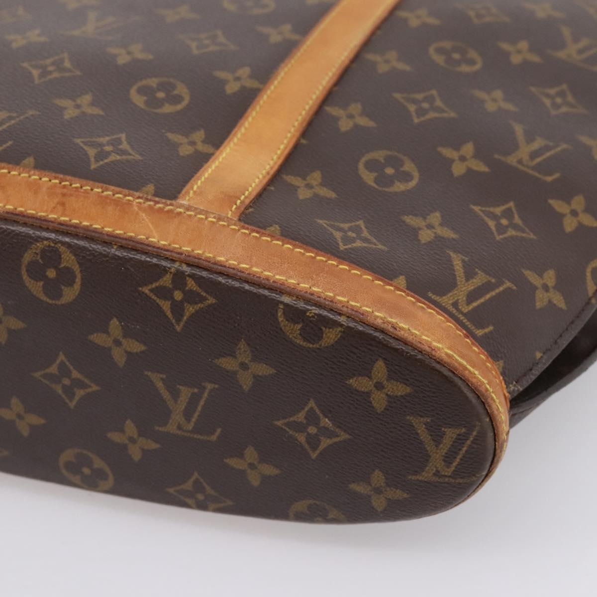 LOUIS VUITTON Monogram Babylone Tote Bag M51102 LV Auth bs37505