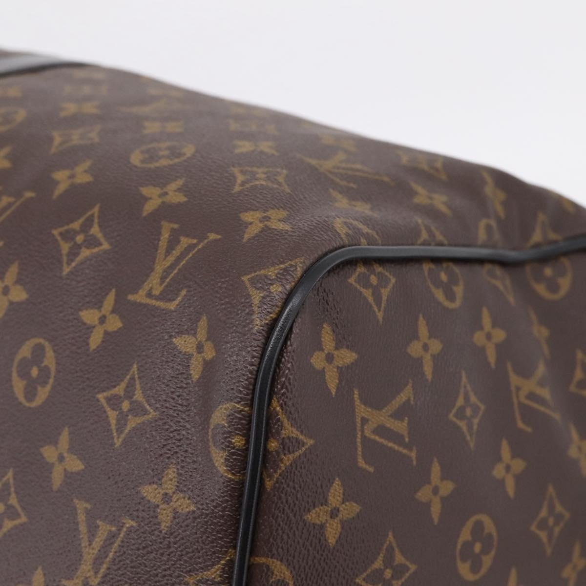 LOUIS VUITTON Waterproof Keepall Bandouliere55 Bag M41411 LV Auth bs37515