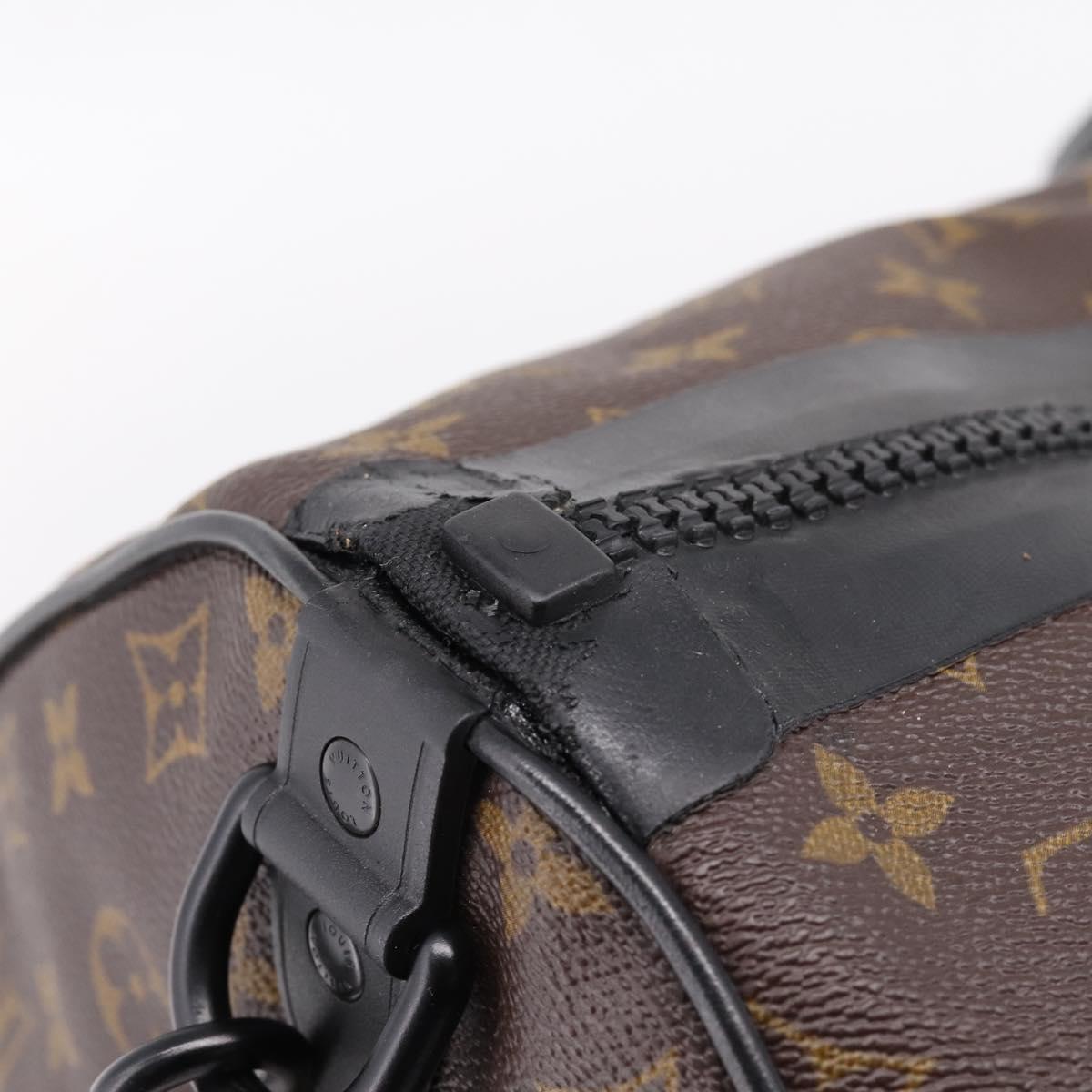 LOUIS VUITTON Waterproof Keepall Bandouliere55 Bag M41411 LV Auth bs37515