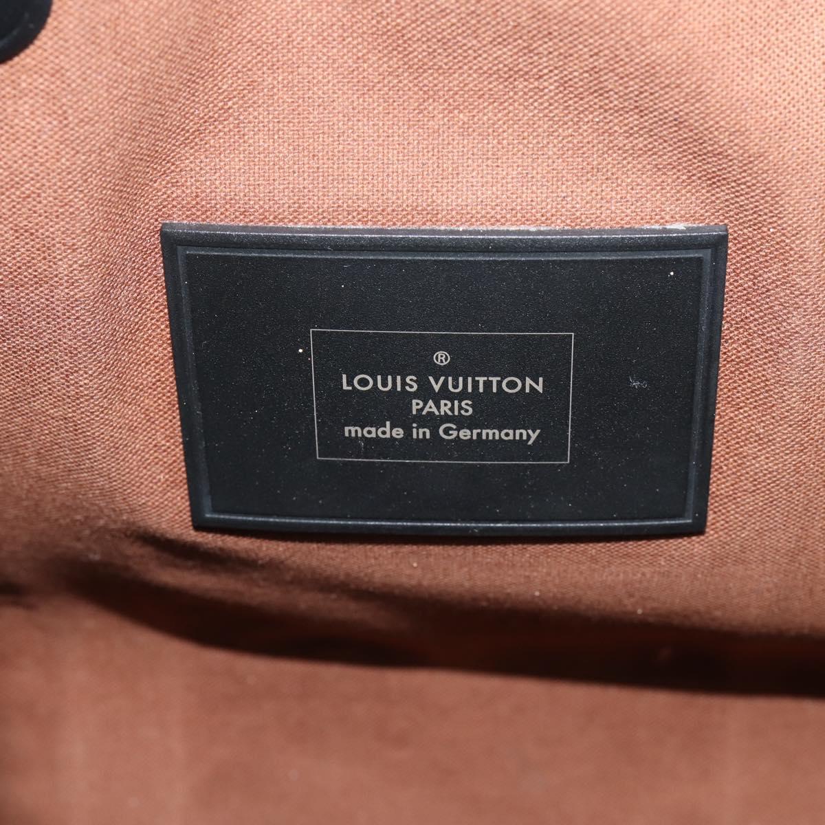 LOUIS VUITTON Waterproof Keepall Bandouliere55 Bag M41411 LV Auth bs37515