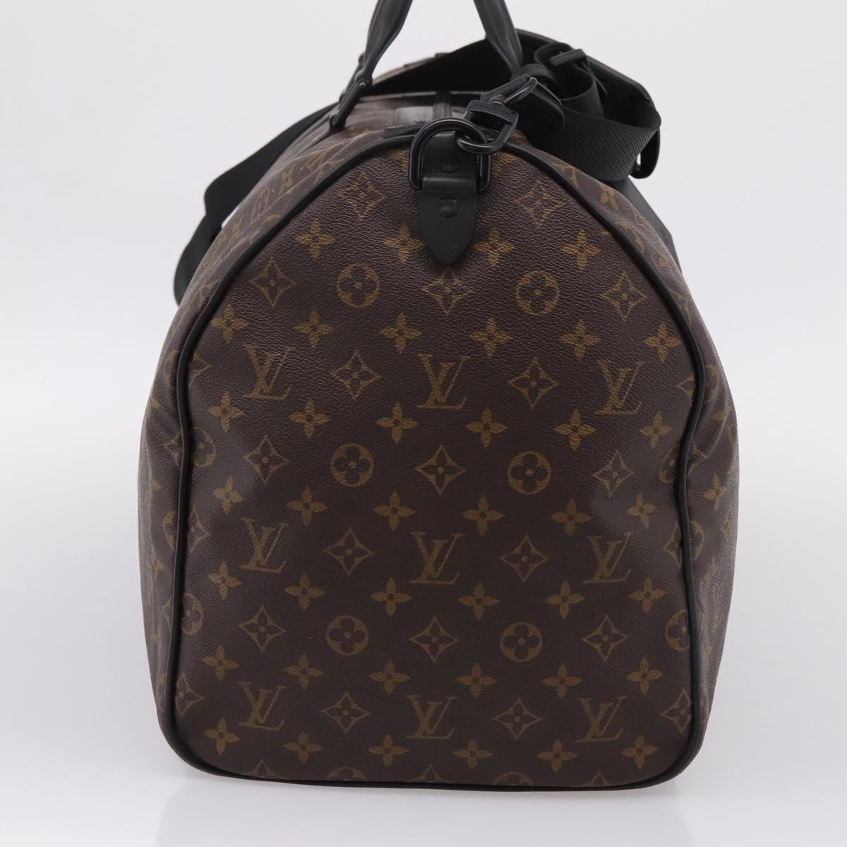 LOUIS VUITTON Waterproof Keepall Bandouliere55 Bag M41411 LV Auth bs37515