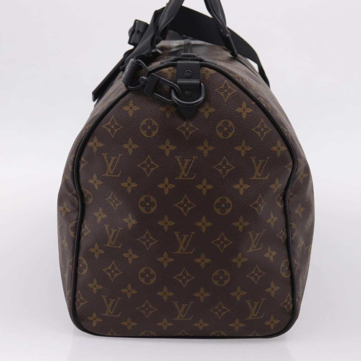 LOUIS VUITTON Waterproof Keepall Bandouliere55 Bag M41411 LV Auth bs37515