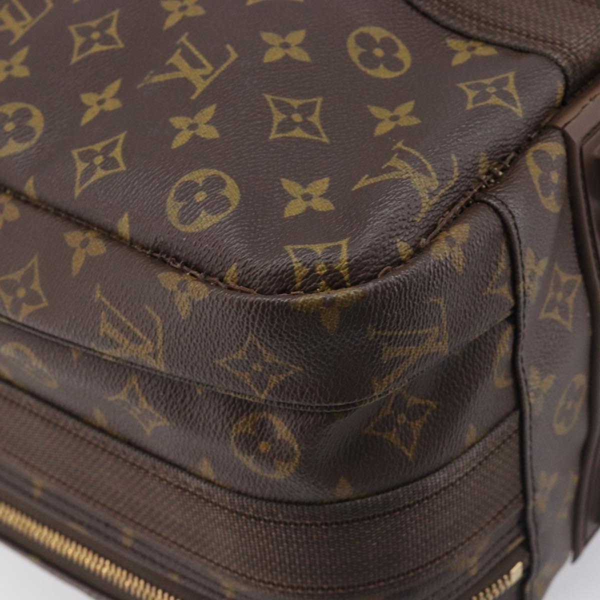 LOUIS VUITTON Monogram Satellite 60 Boston Bag M23354 LV Auth bs37520