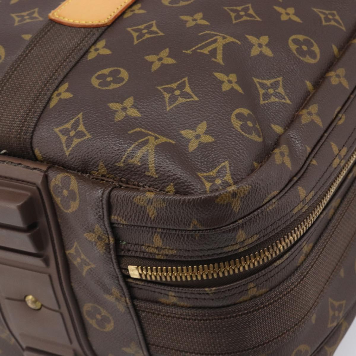 LOUIS VUITTON Monogram Satellite 60 Boston Bag M23354 LV Auth bs37520