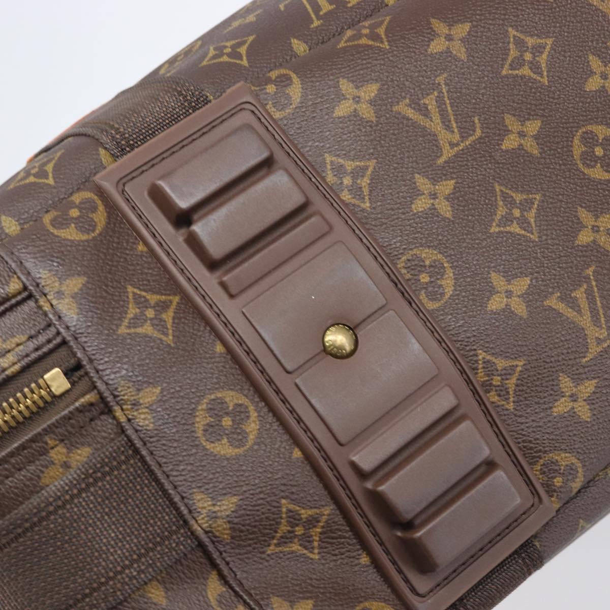 LOUIS VUITTON Monogram Satellite 60 Boston Bag M23354 LV Auth bs37520
