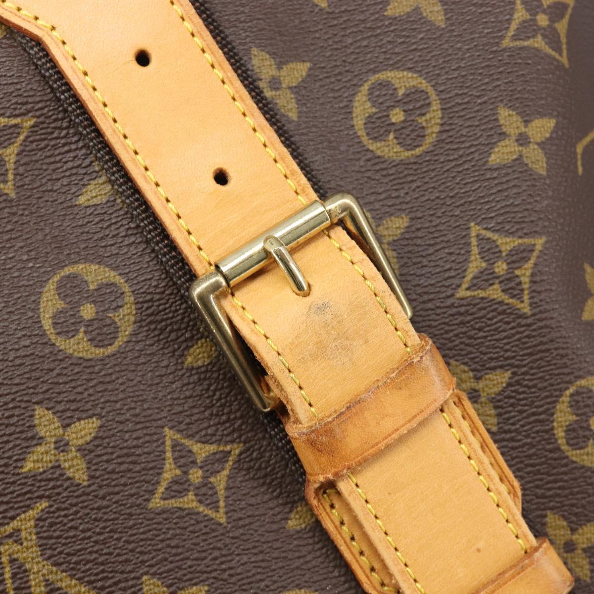LOUIS VUITTON Monogram Satellite 60 Boston Bag M23354 LV Auth bs37520