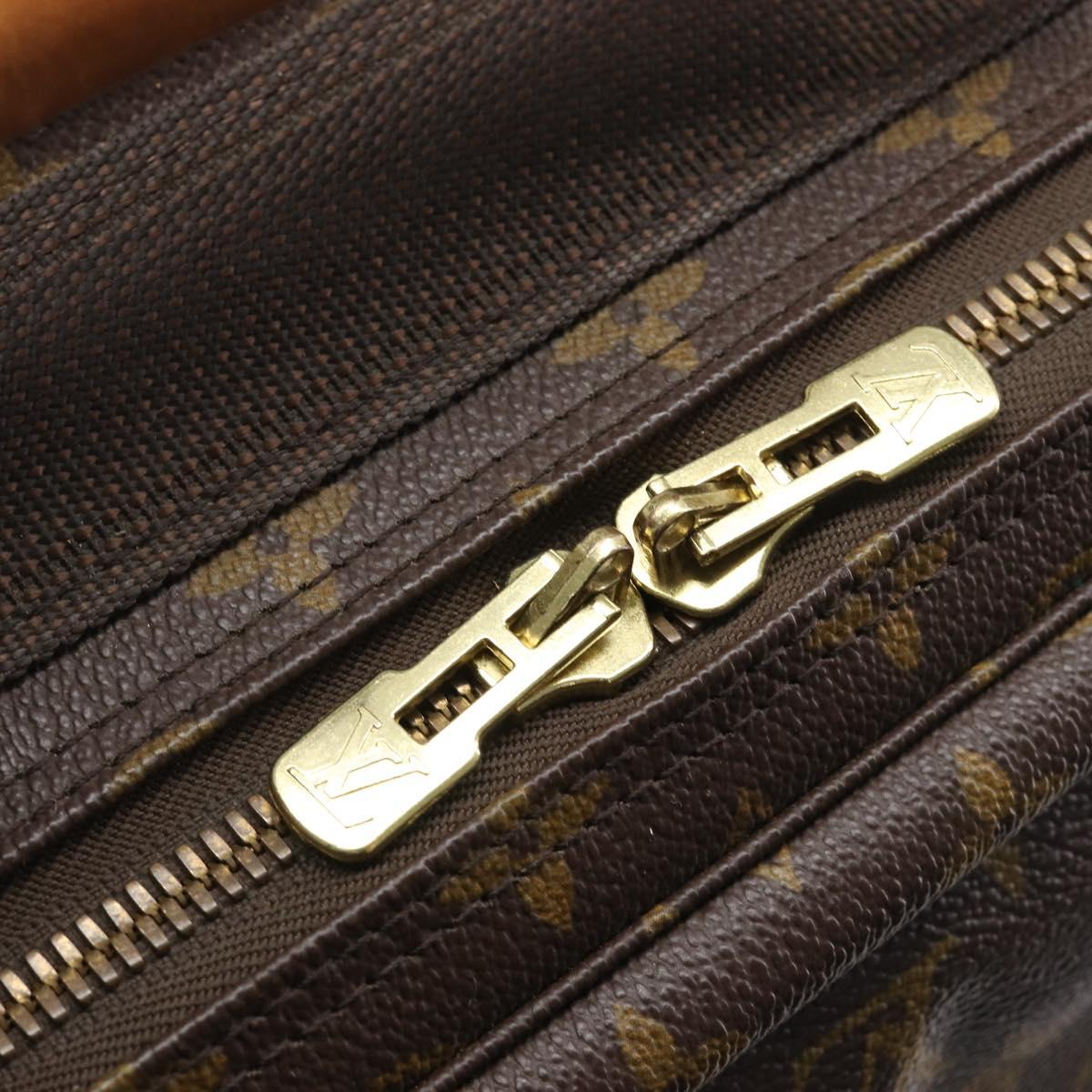 LOUIS VUITTON Monogram Satellite 60 Boston Bag M23354 LV Auth bs37520