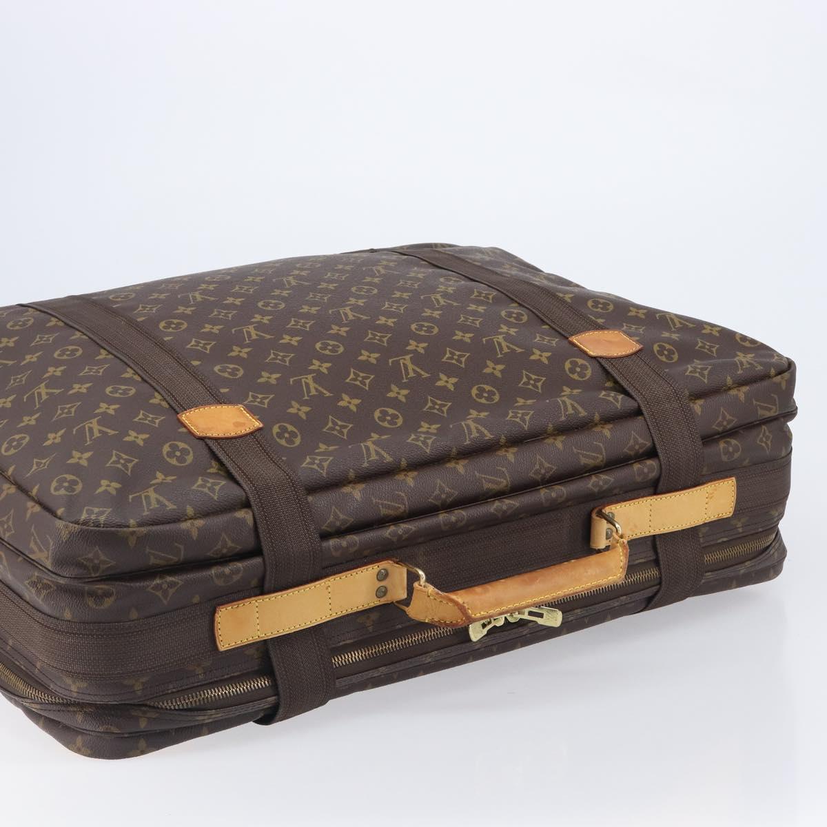LOUIS VUITTON Monogram Satellite 60 Boston Bag M23354 LV Auth bs37520