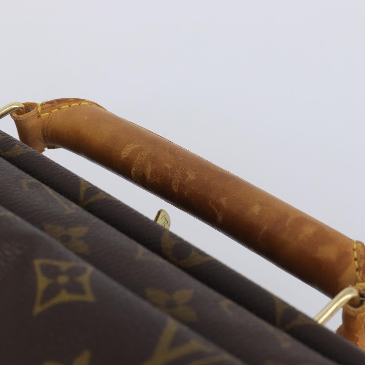LOUIS VUITTON Monogram Satellite 60 Boston Bag M23354 LV Auth bs37520