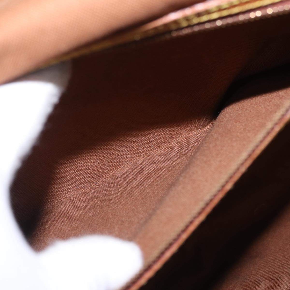 LOUIS VUITTON Monogram Business Bag Leather 4 Set LV Auth bs37527