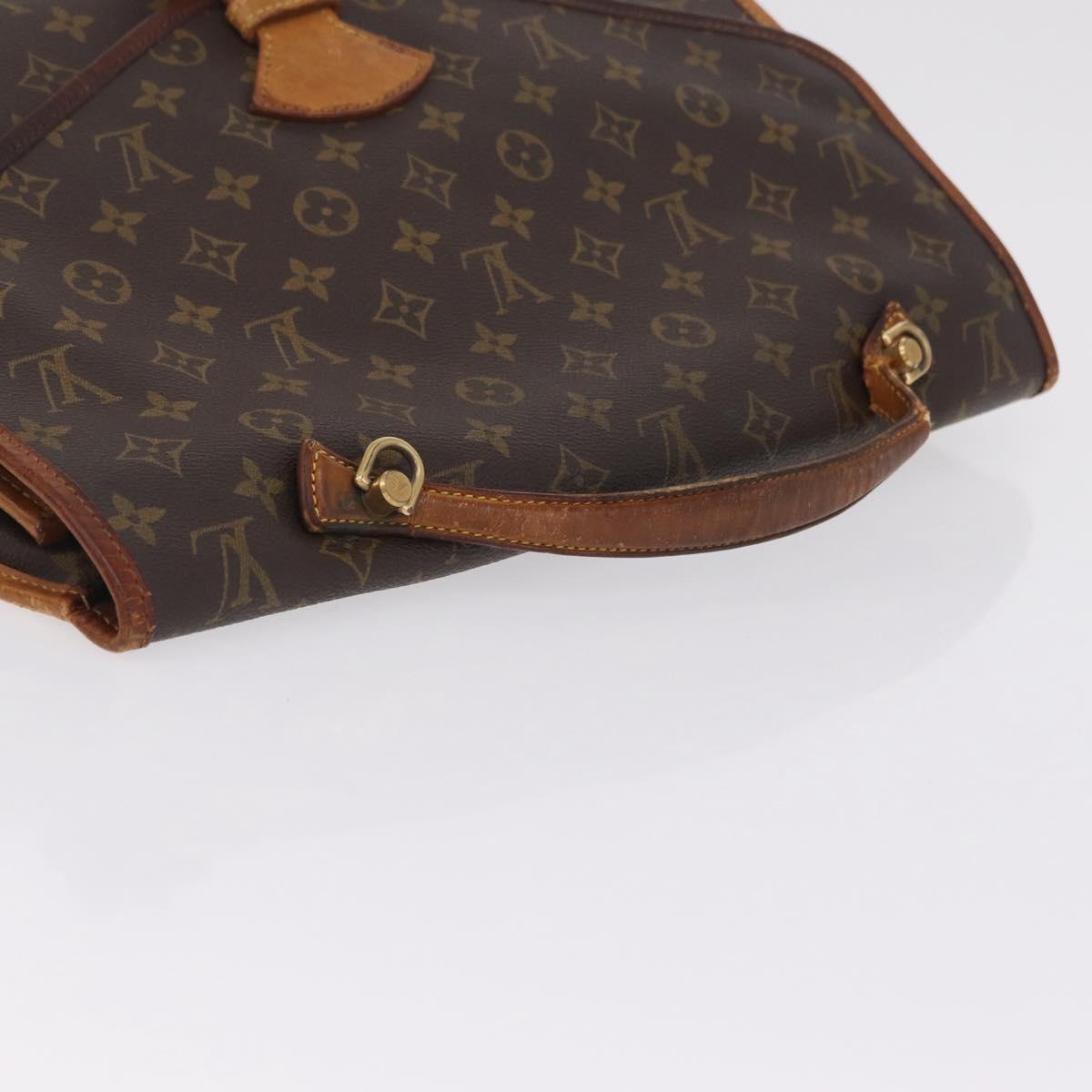 LOUIS VUITTON Monogram Business Bag Leather 4 Set LV Auth bs37527