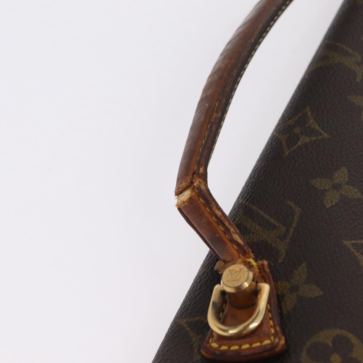 LOUIS VUITTON Monogram Business Bag Leather 4 Set LV Auth bs37527