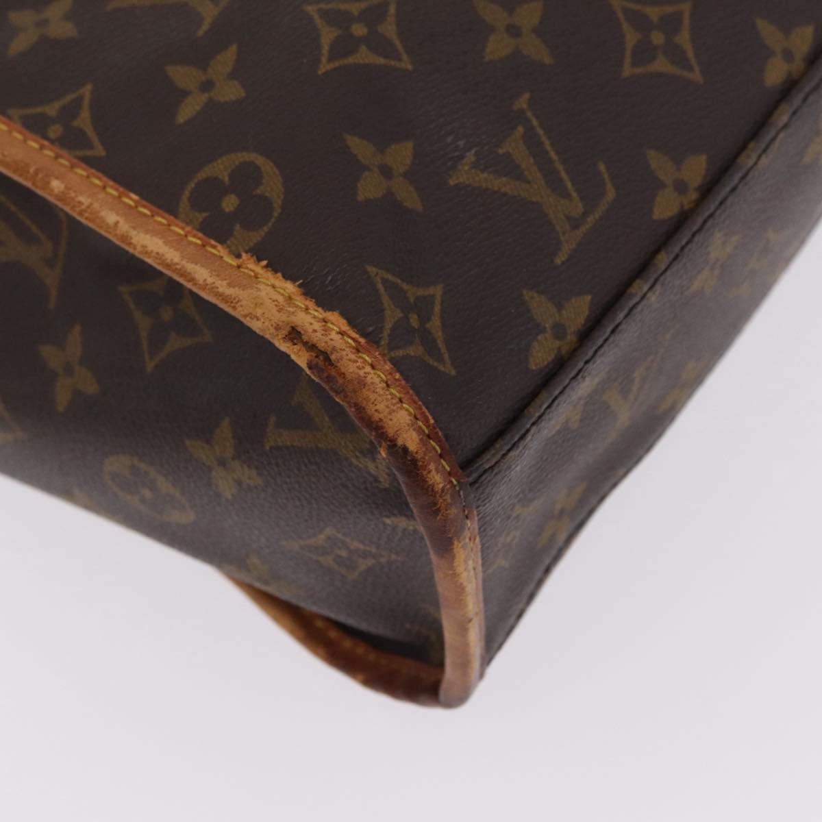LOUIS VUITTON Monogram Business Bag Leather 4 Set LV Auth bs37527