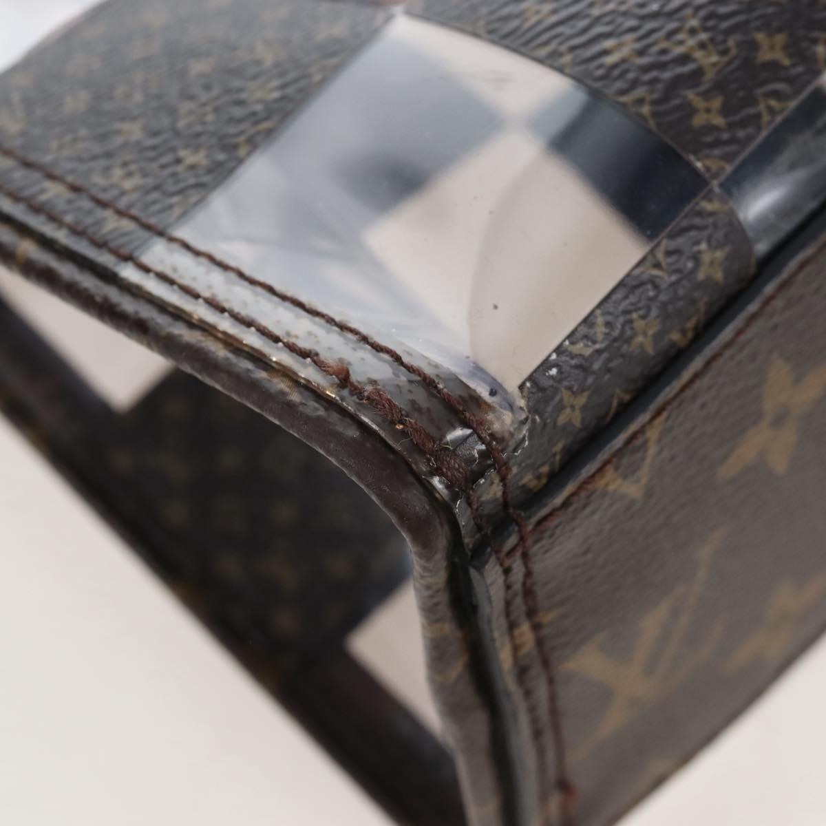 LOUIS VUITTON Monogram Chess Sac Plat Hand Bag 2way M20866 LV Auth bs37539A