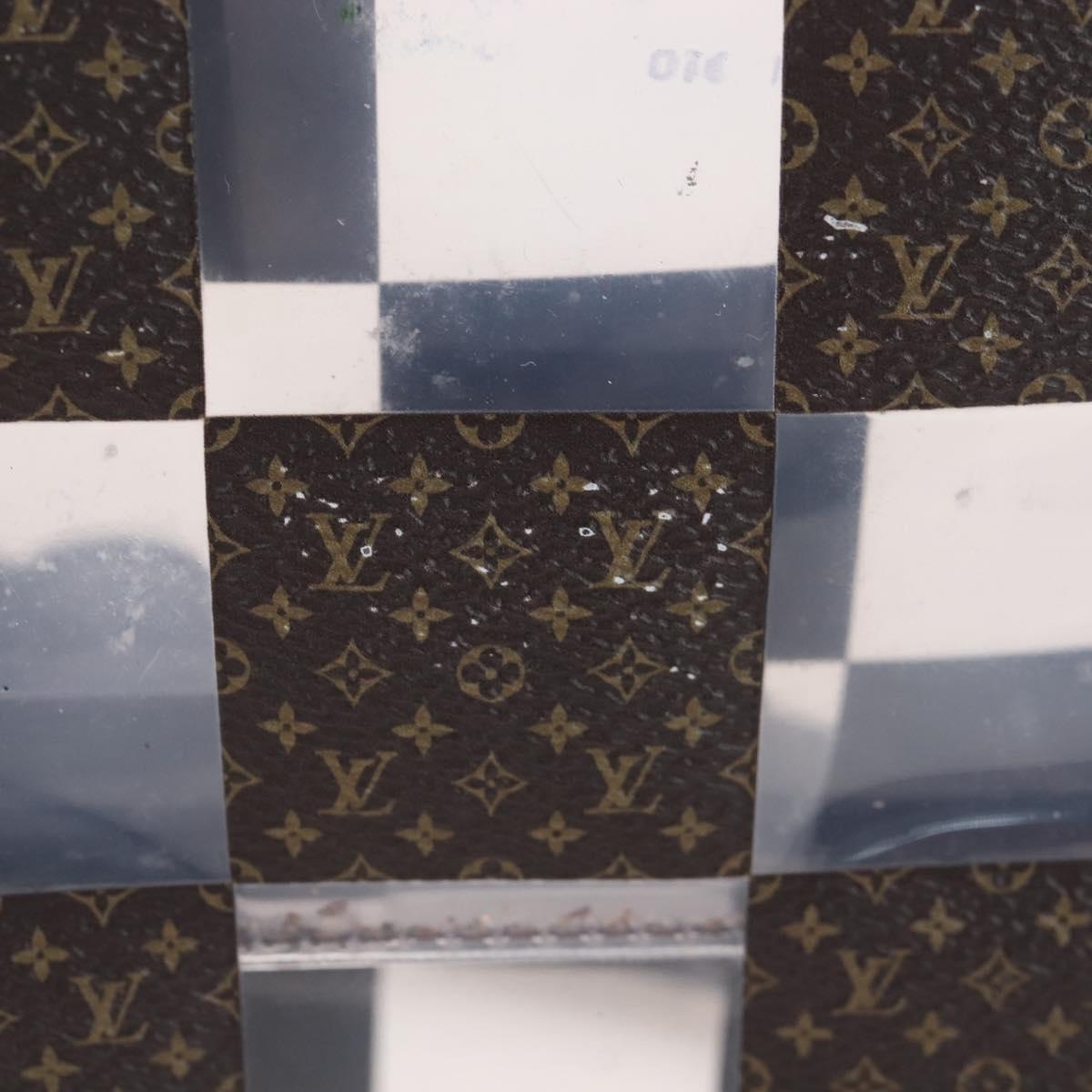 LOUIS VUITTON Monogram Chess Sac Plat Hand Bag 2way M20866 LV Auth bs37539A
