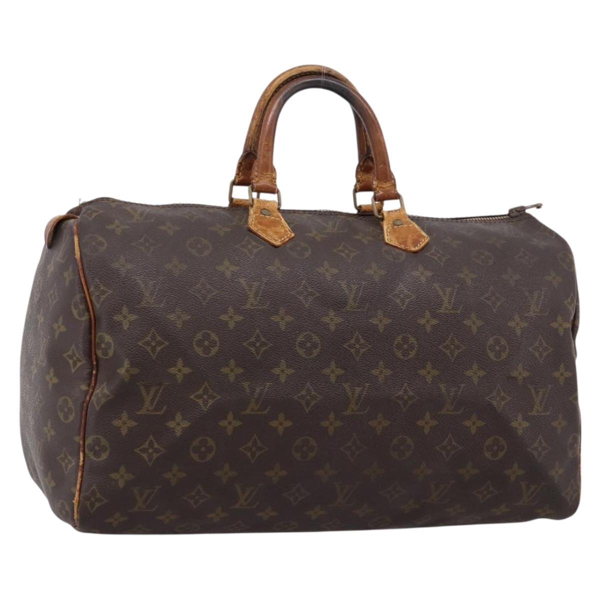LOUIS VUITTON Monogram Speedy 40 Hand Bag M41522 LV Auth bs37551