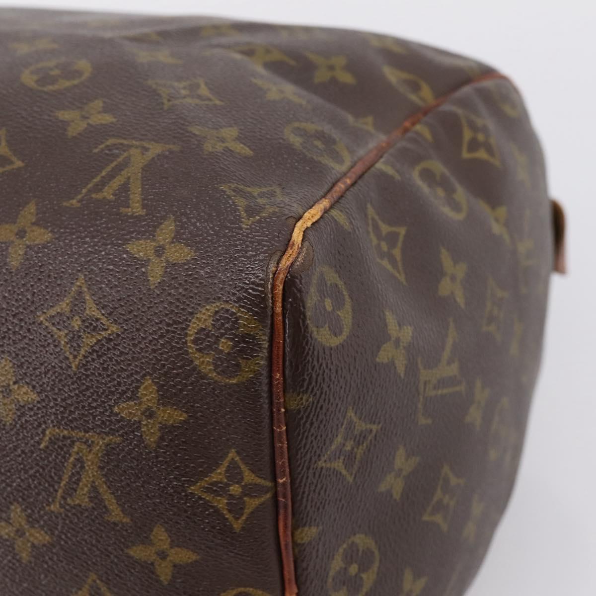 LOUIS VUITTON Monogram Speedy 40 Hand Bag M41522 LV Auth bs37551