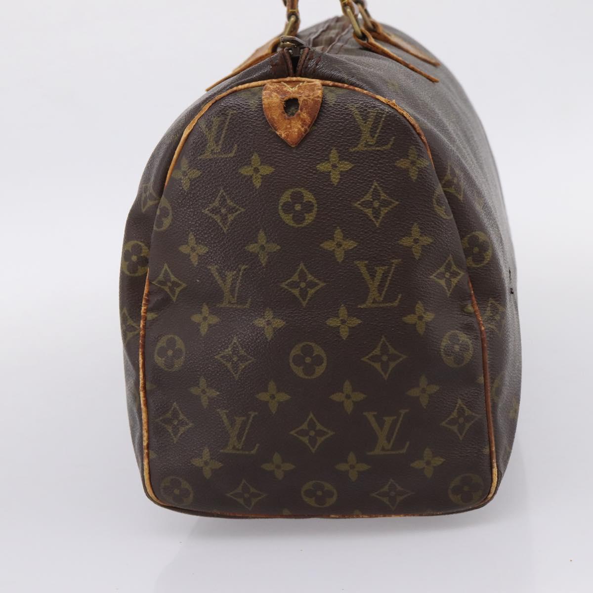 LOUIS VUITTON Monogram Speedy 40 Hand Bag M41522 LV Auth bs37551