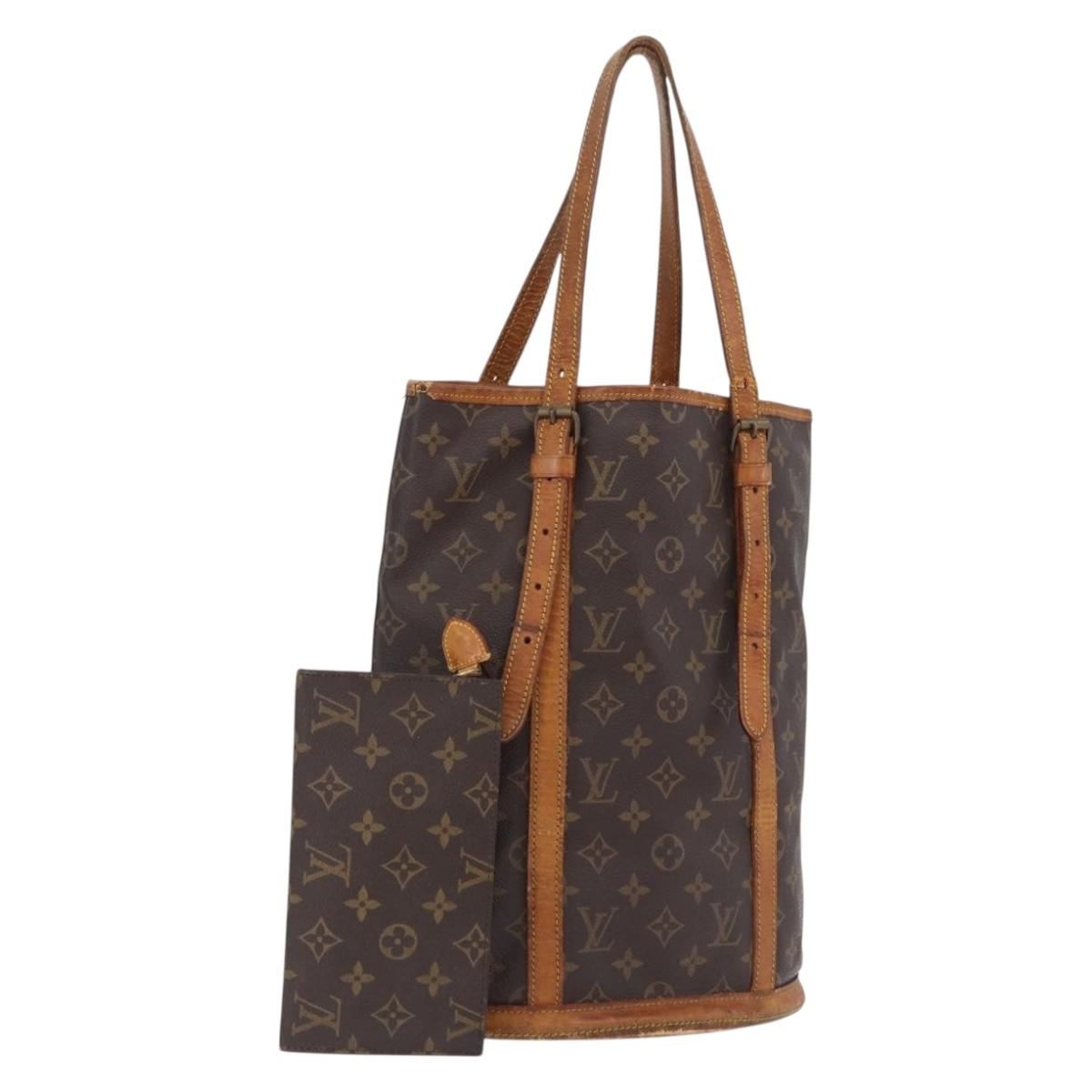 LOUIS VUITTON Monogram Bucket GM Shoulder Bag M42236 LV Auth bs37556
