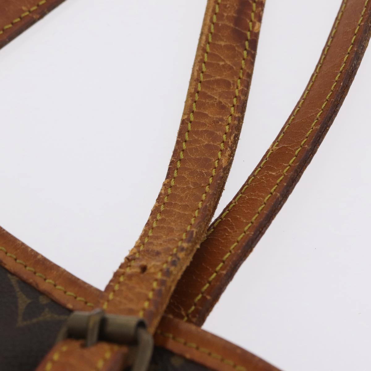 LOUIS VUITTON Monogram Bucket GM Shoulder Bag M42236 LV Auth bs37556