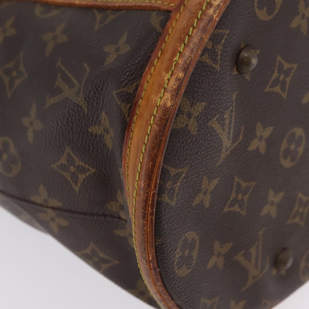 LOUIS VUITTON Monogram Bucket GM Shoulder Bag M42236 LV Auth bs37556