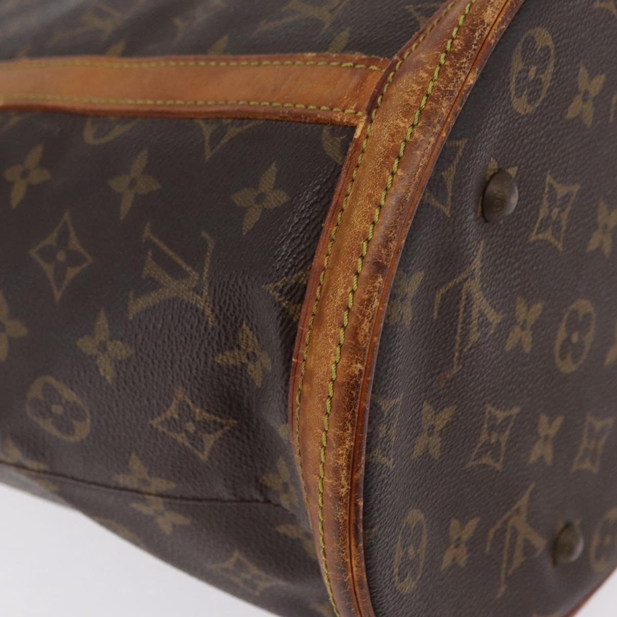 LOUIS VUITTON Monogram Bucket GM Shoulder Bag M42236 LV Auth bs37556