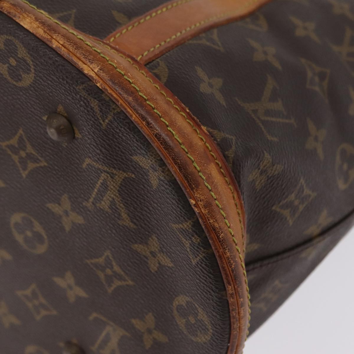 LOUIS VUITTON Monogram Bucket GM Shoulder Bag M42236 LV Auth bs37556
