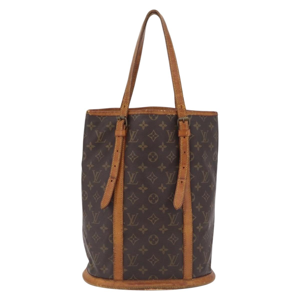 LOUIS VUITTON Monogram Bucket GM Shoulder Bag M42236 LV Auth bs37556