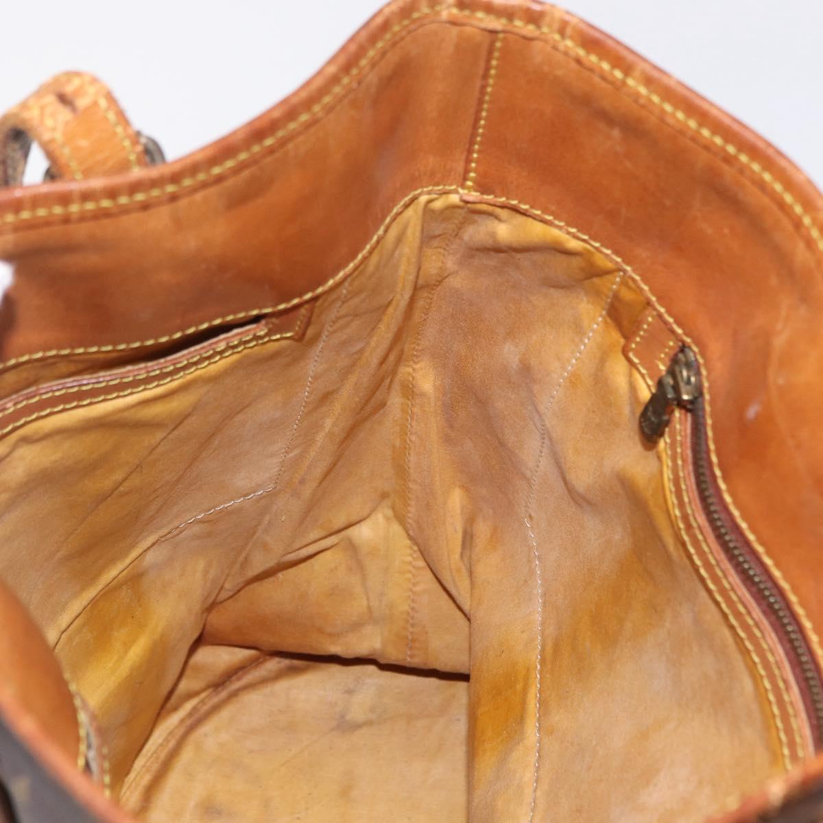LOUIS VUITTON Monogram Bucket GM Shoulder Bag M42236 LV Auth bs37556