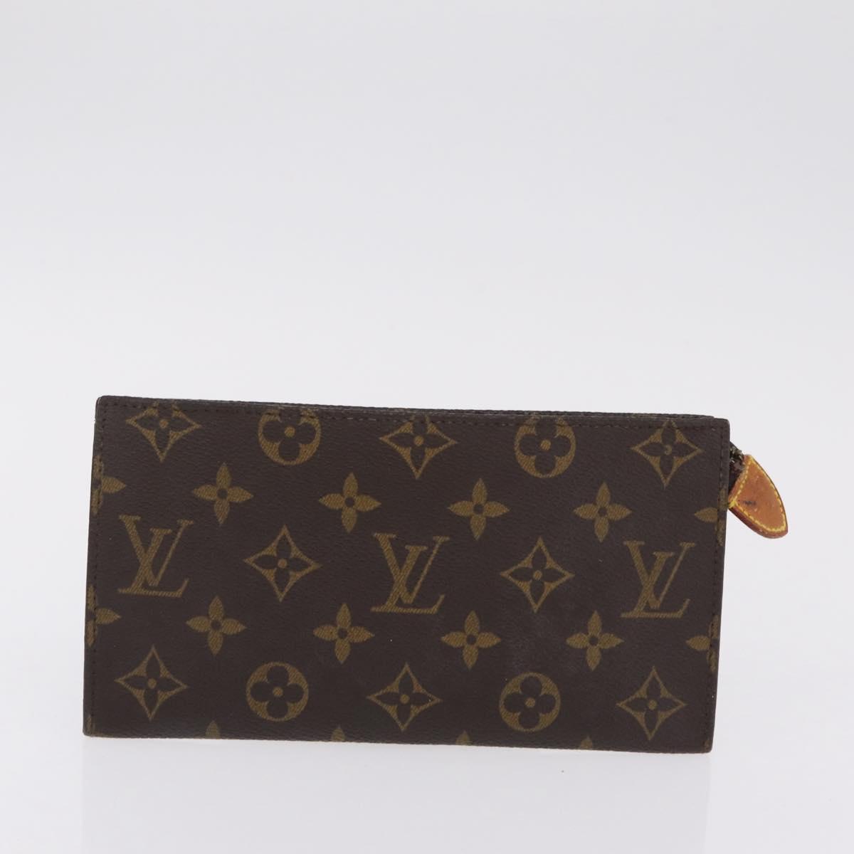 LOUIS VUITTON Monogram Bucket GM Shoulder Bag M42236 LV Auth bs37556