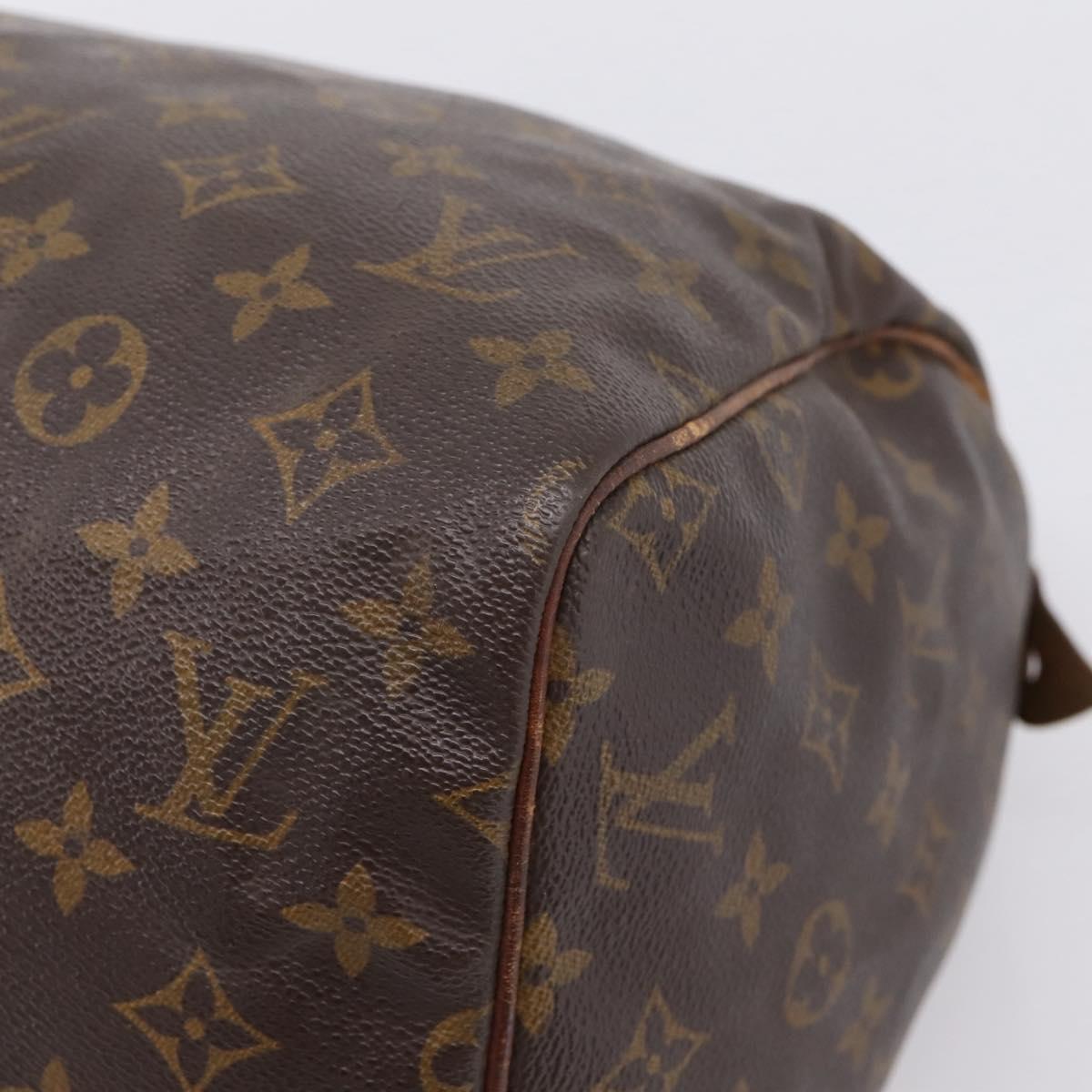 LOUIS VUITTON Monogram Speedy 30 Hand Bag M41526 LV Auth bs37558
