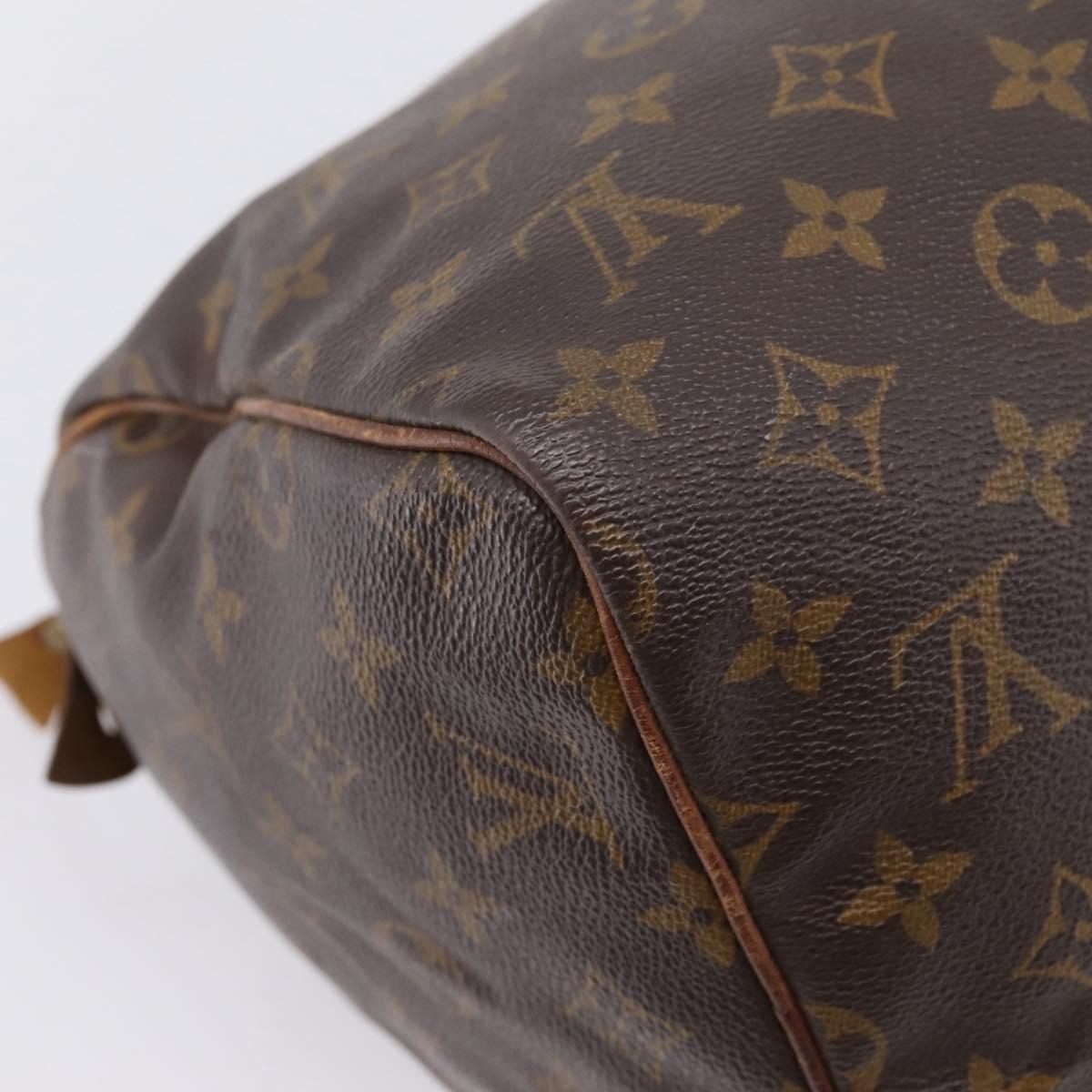 LOUIS VUITTON Monogram Speedy 30 Hand Bag M41526 LV Auth bs37558