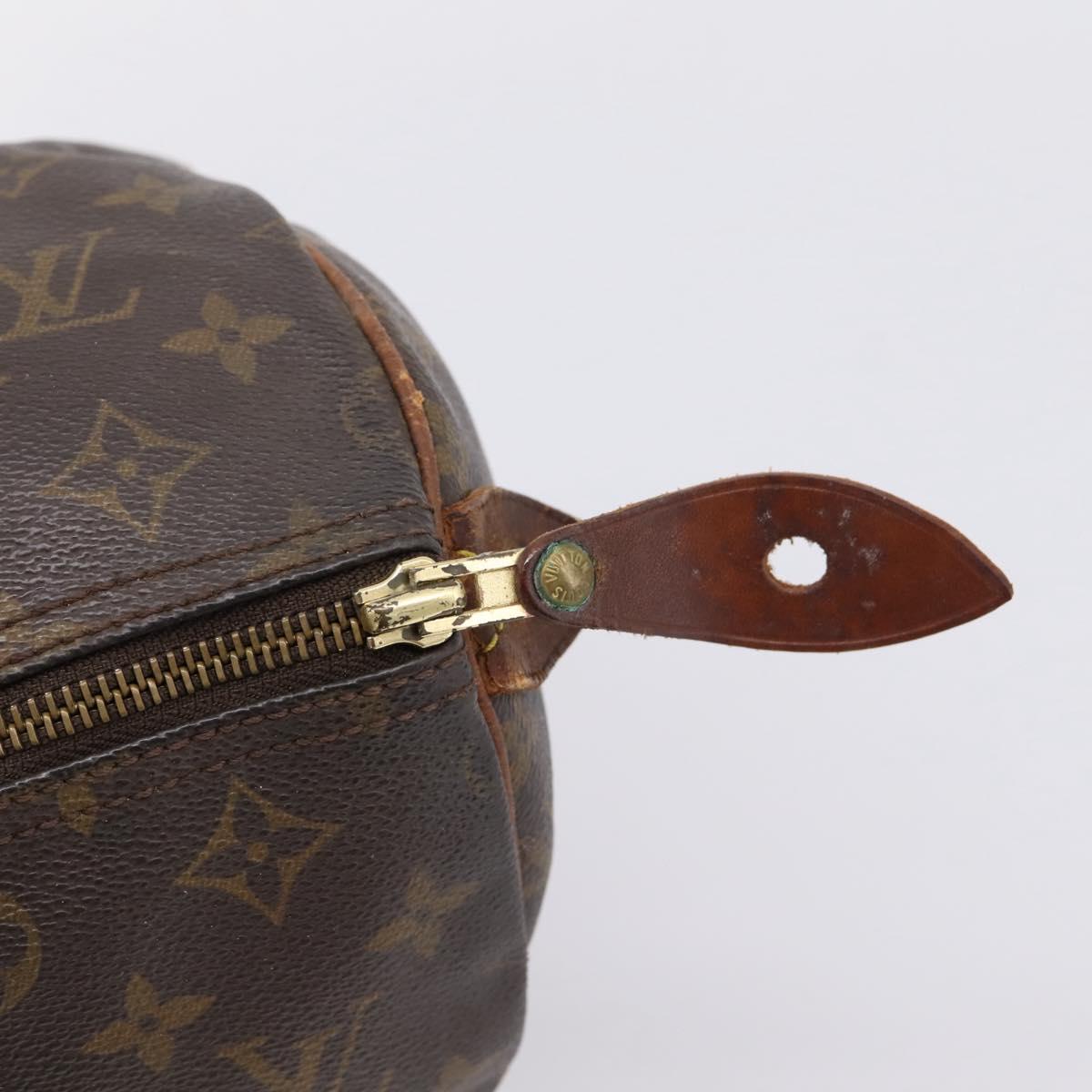 LOUIS VUITTON Monogram Speedy 30 Hand Bag M41526 LV Auth bs37558
