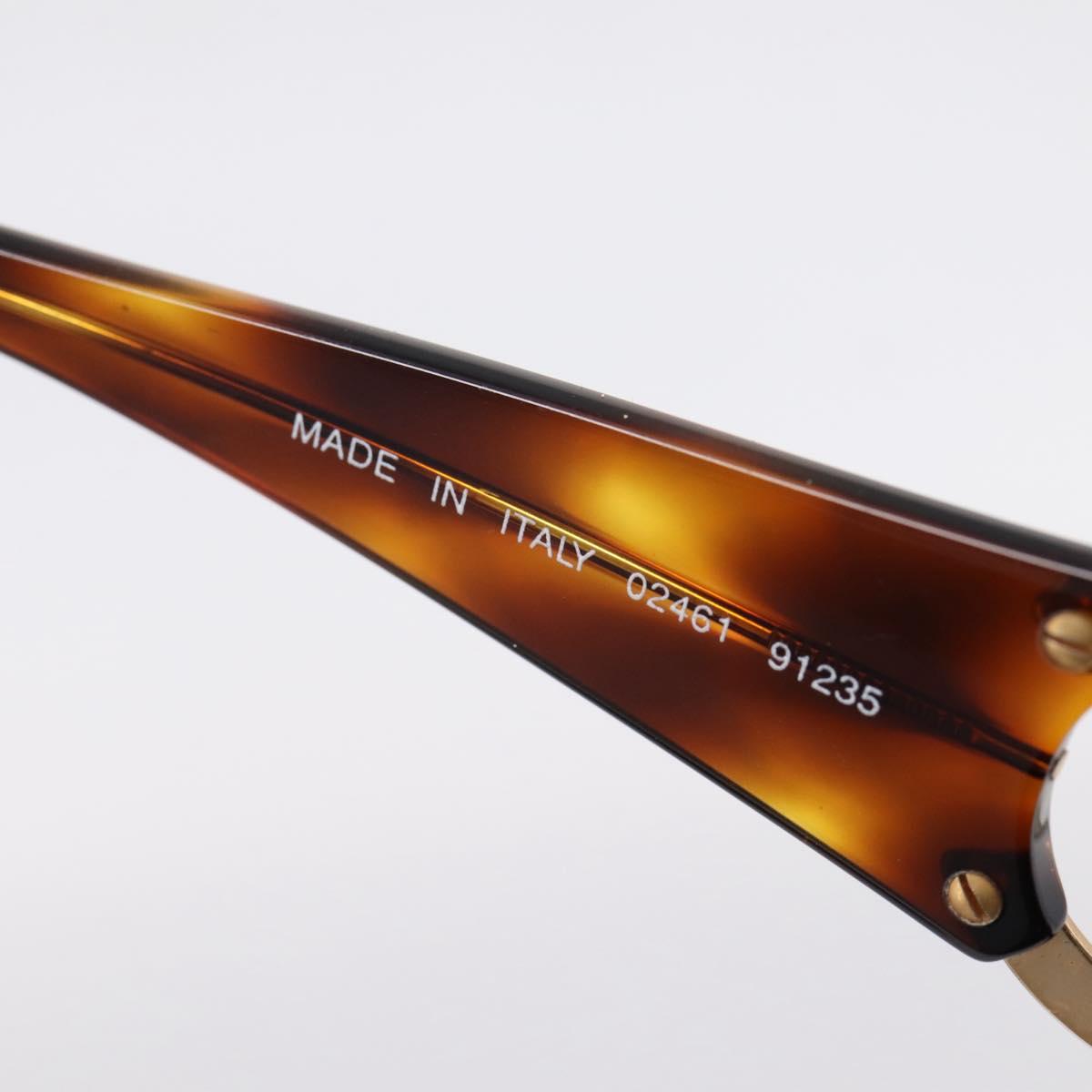 CHANEL Sunglasses plastic Brown CC Auth bs37570