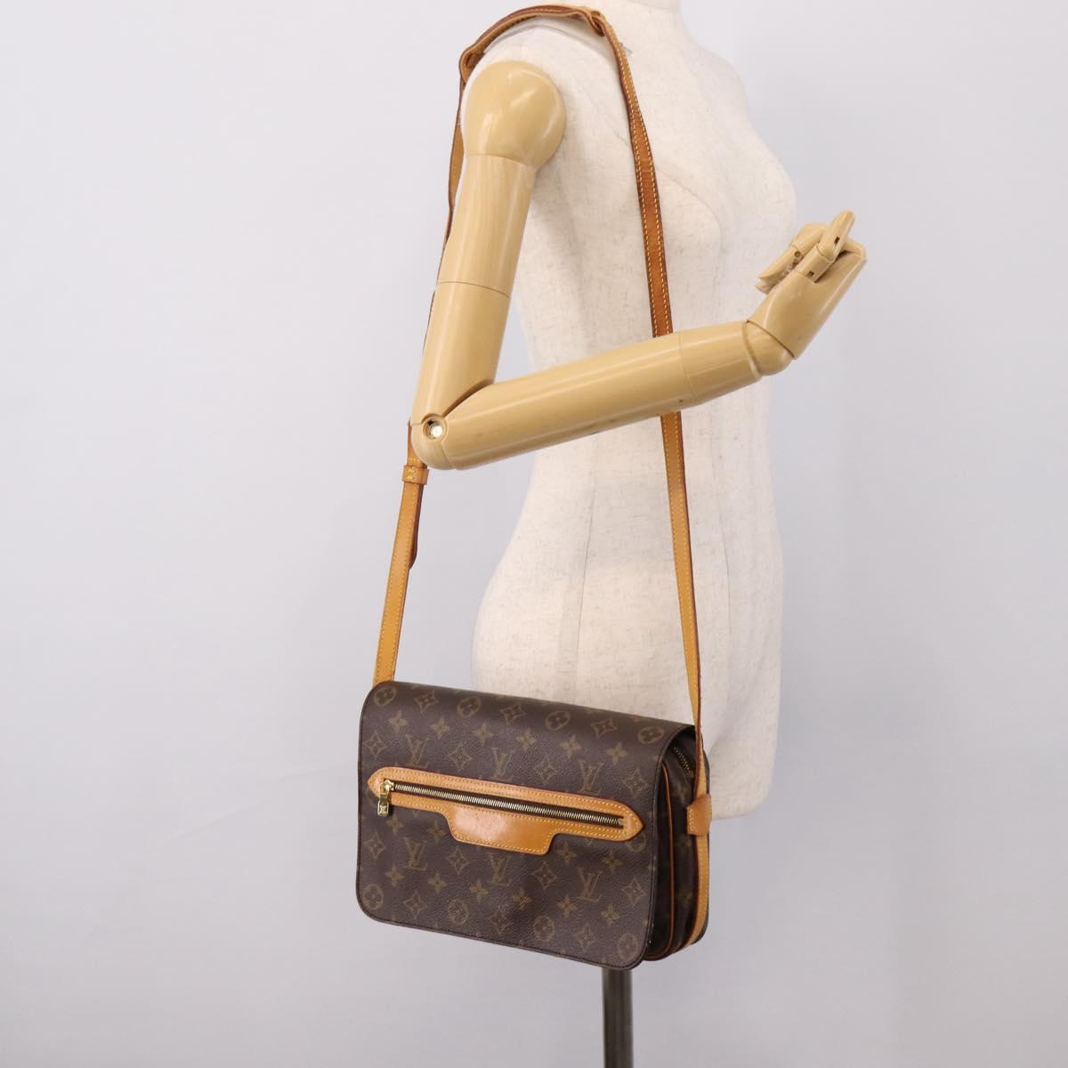 LOUIS VUITTON Monogram Saint Germain Shoulder Bag M51207 LV Auth bs37573