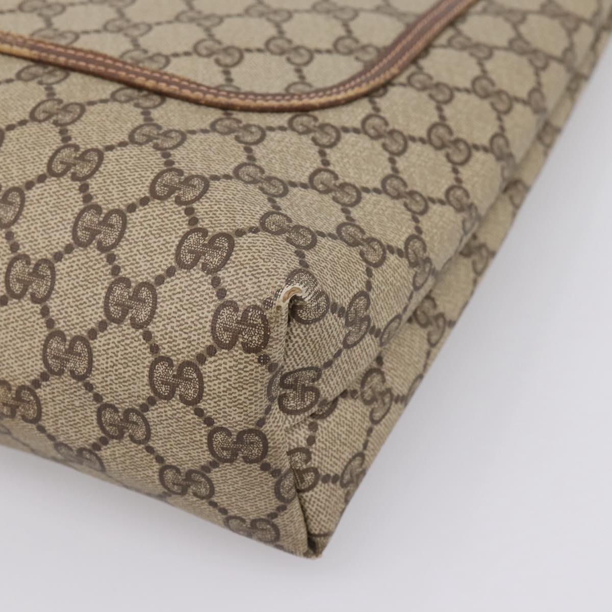 GUCCI GG Canvas Web Sherry Line Tote Bag Beige Red Green 89 02 003 Auth bs37587