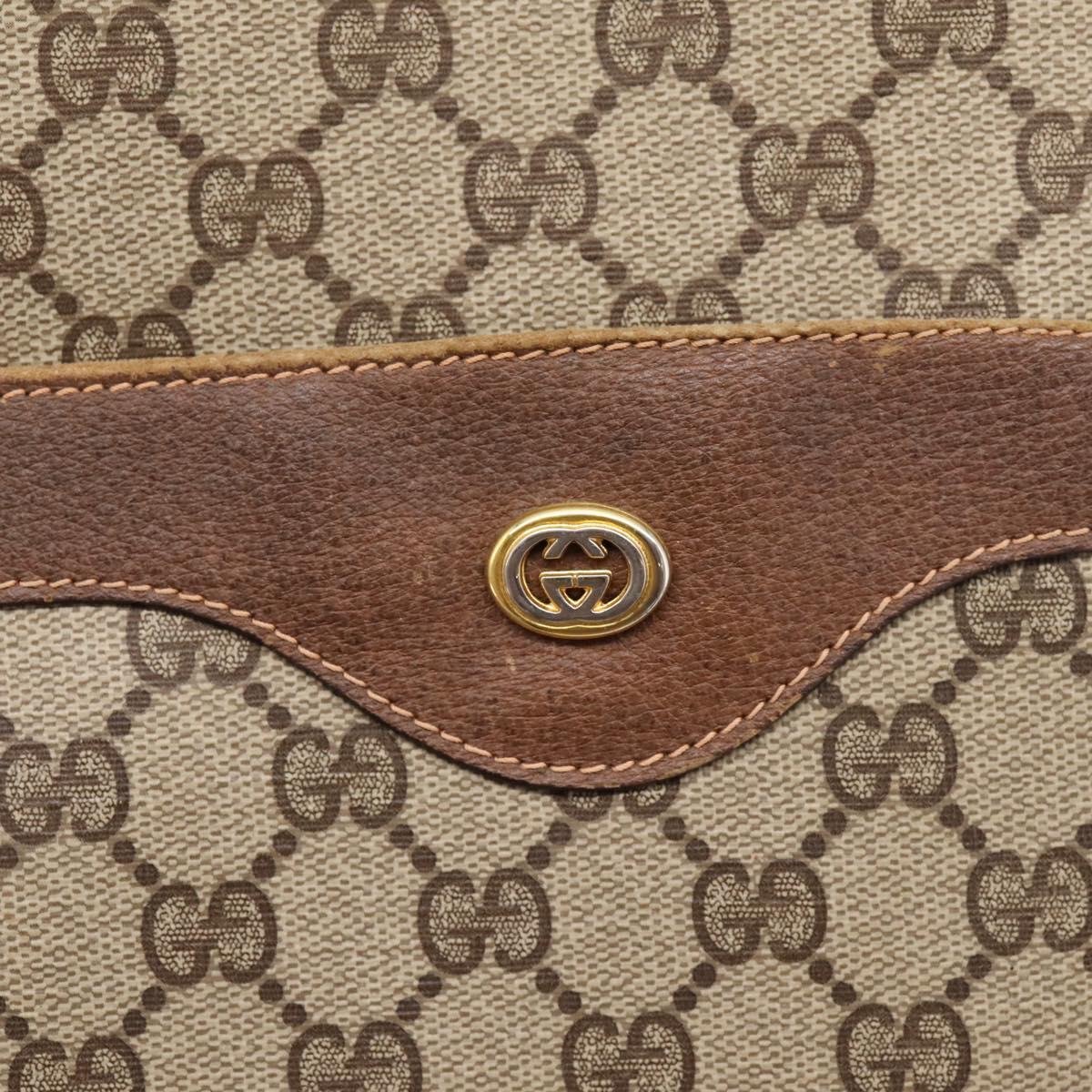 GUCCI GG Canvas Web Sherry Line Tote Bag Beige Red Green 89 02 003 Auth bs37587