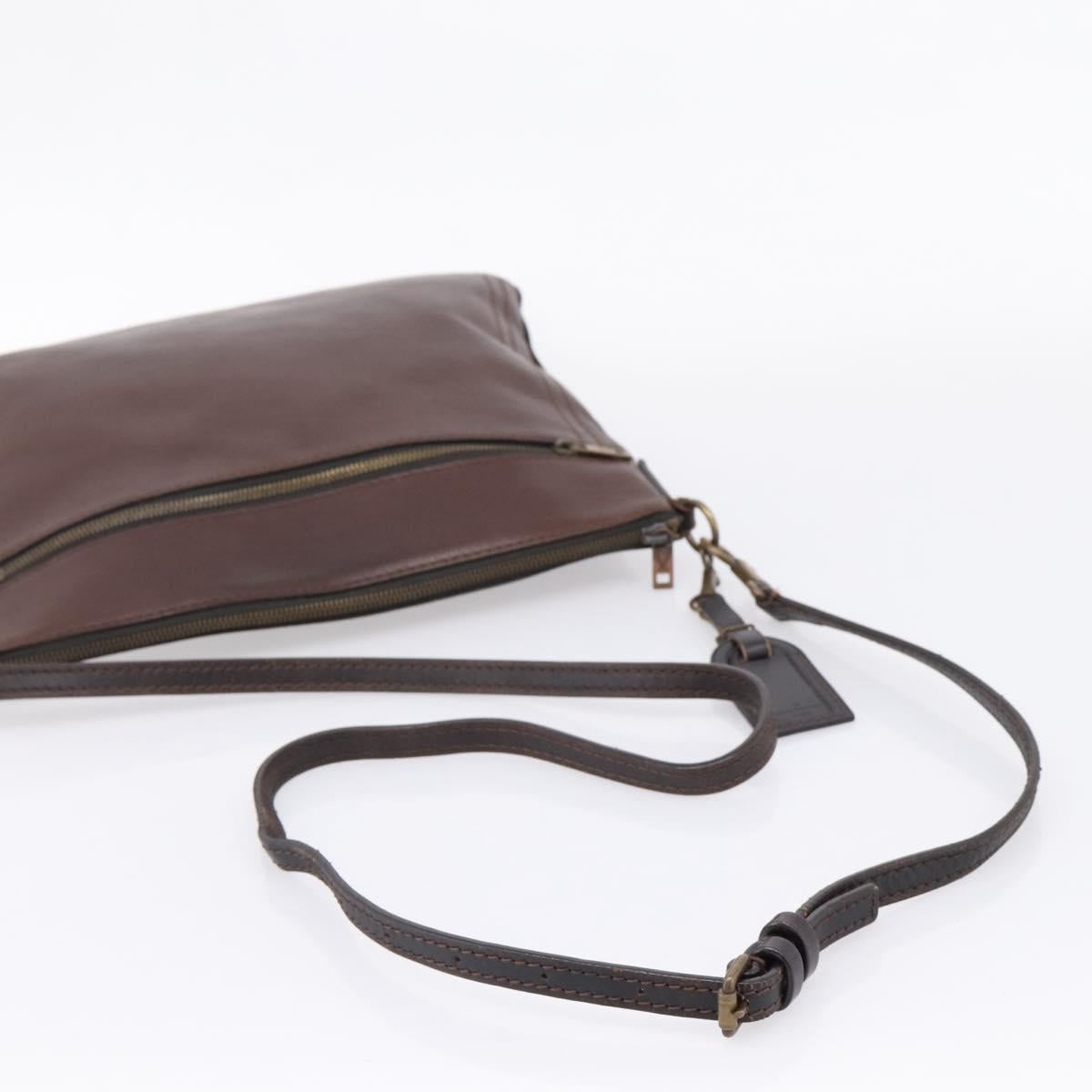 LOUIS VUITTON Utah Sac Plat Shoulder Bag Brown M92073 LV Auth bs37598