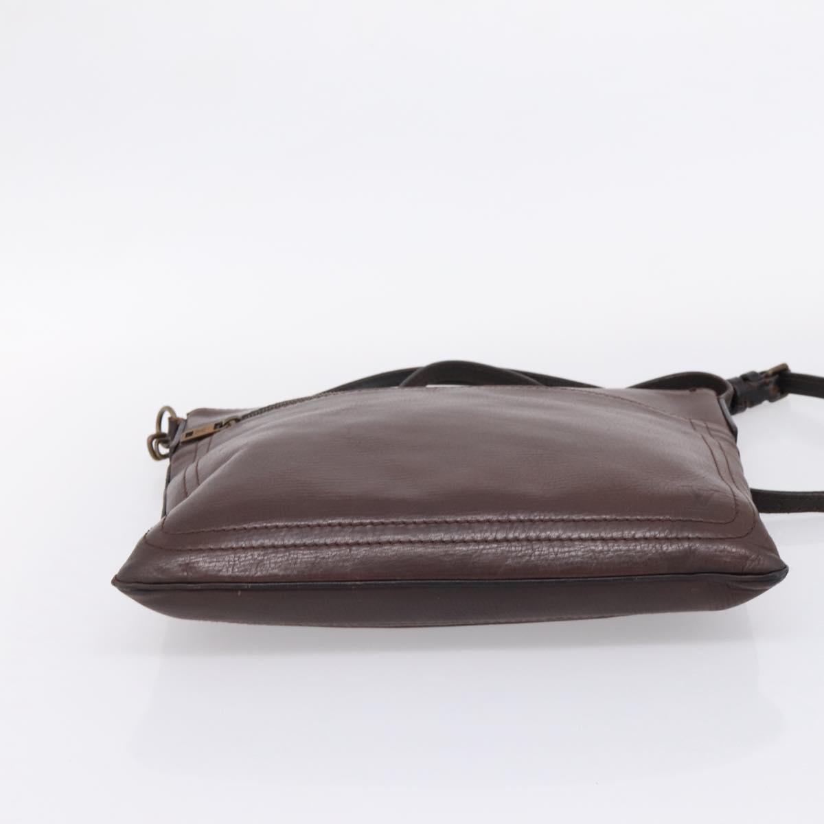 LOUIS VUITTON Utah Sac Plat Shoulder Bag Brown M92073 LV Auth bs37598