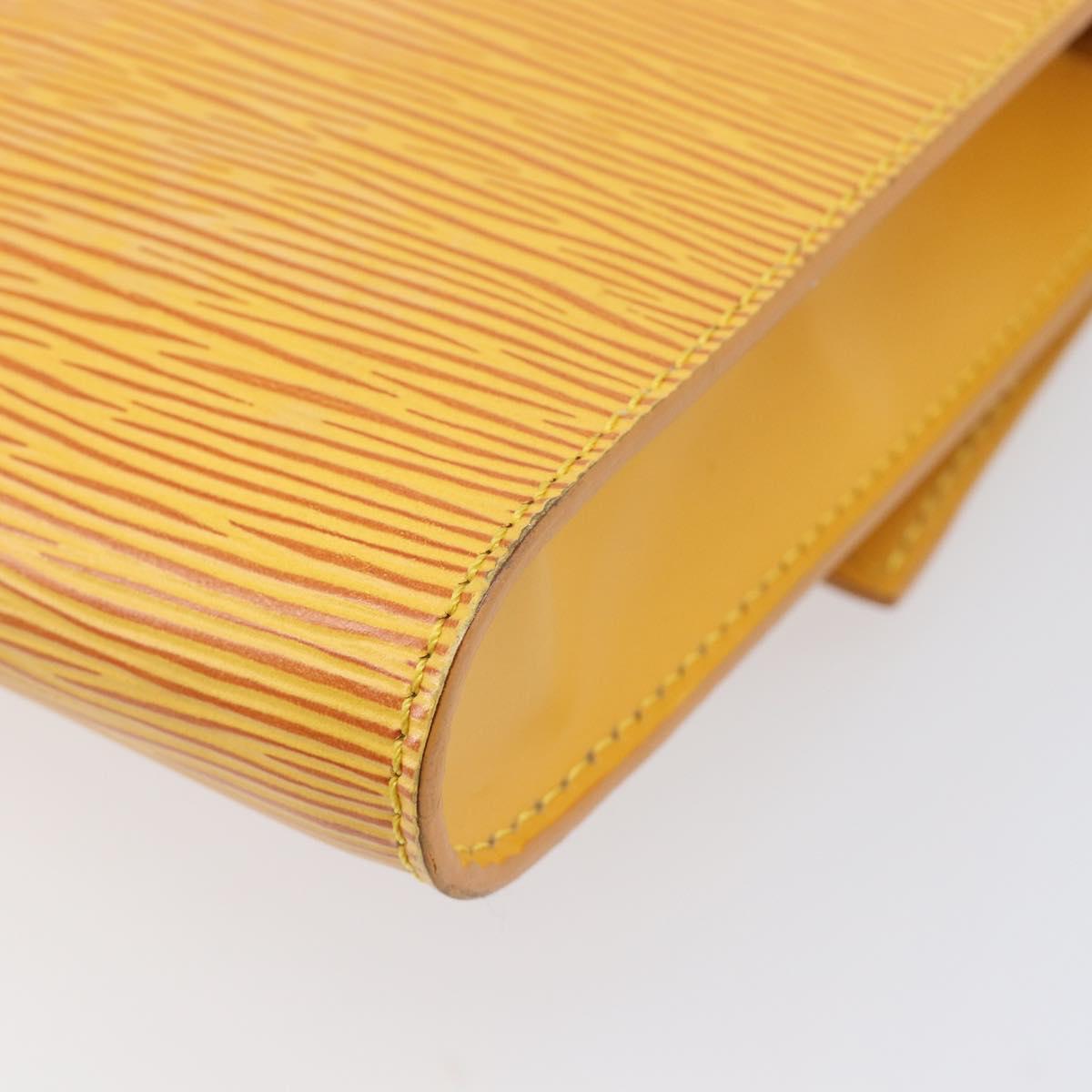LOUIS VUITTON Epi Arsch Shoulder Bag Yellow M52579 LV Auth bs37605A