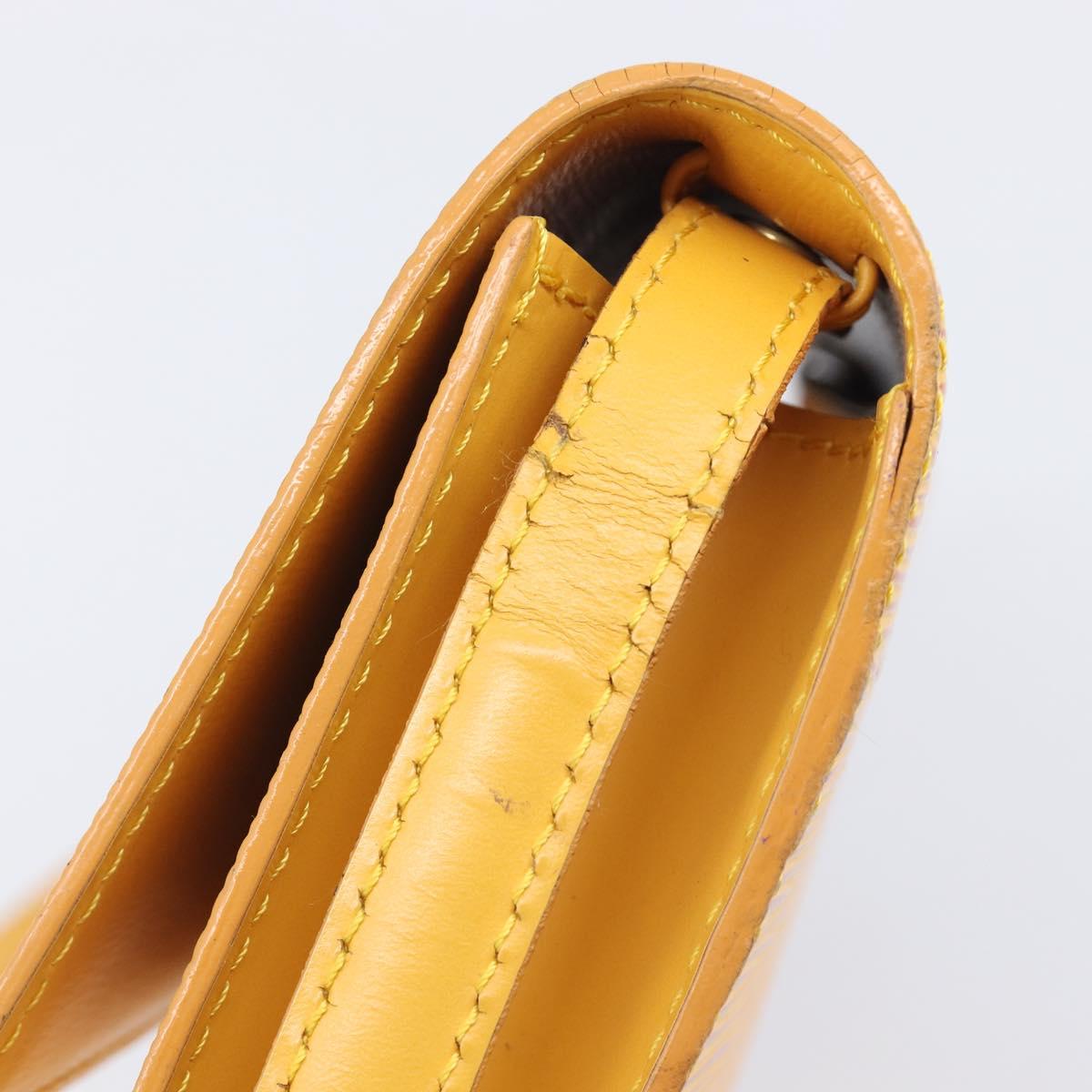 LOUIS VUITTON Epi Arsch Shoulder Bag Yellow M52579 LV Auth bs37605A
